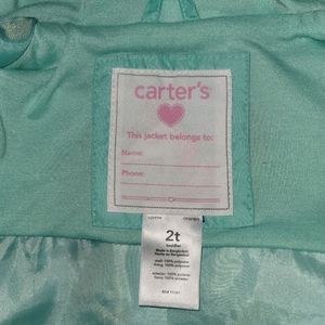 ***SOLD***Carter's Toddlers Hooded Raincoat